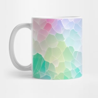 Colorful Abstract Marble Gems Patterns Mug